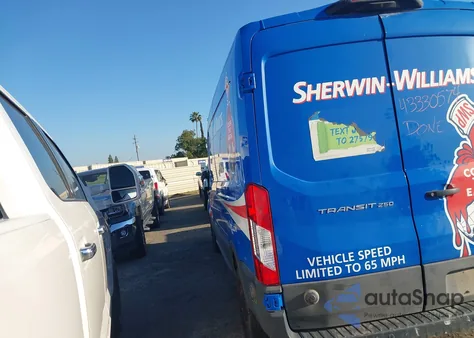 2020 Ford Transit-250 из США, поврежденный, VIN 1FTBR1C8XLKB56366